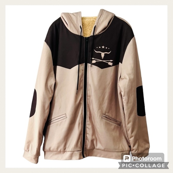 NEW! HP Extremely Warm Men’s Casual Fur Lined Hooded Fall/Winer Jacket - Picture 4 of 15